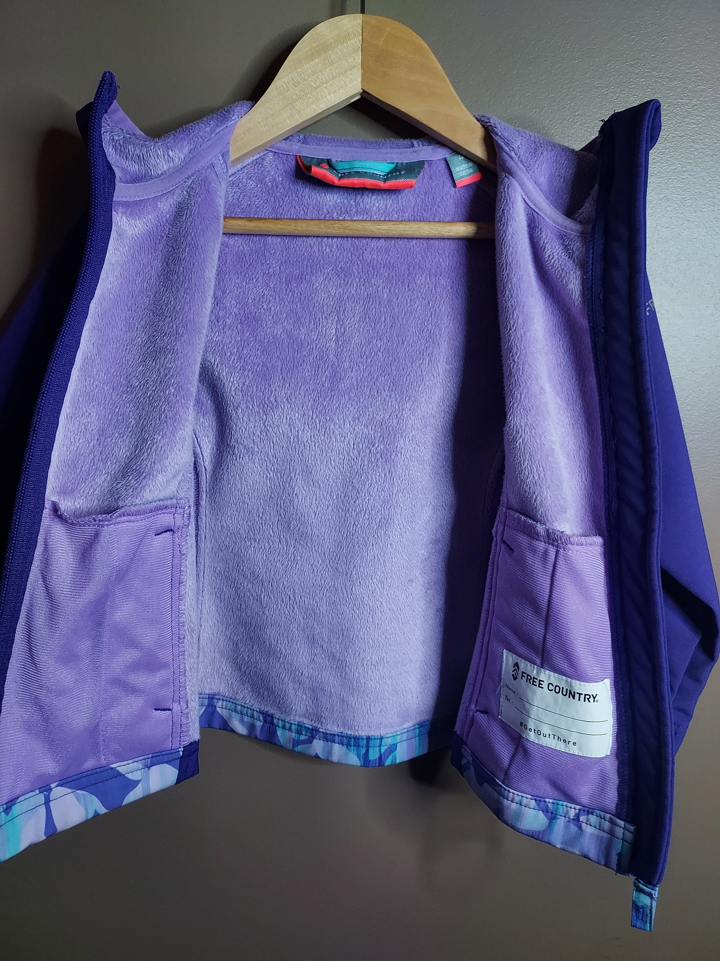 Free Country Purple Jacket NEW CONDITION Size 4T – The Shoreline Attic